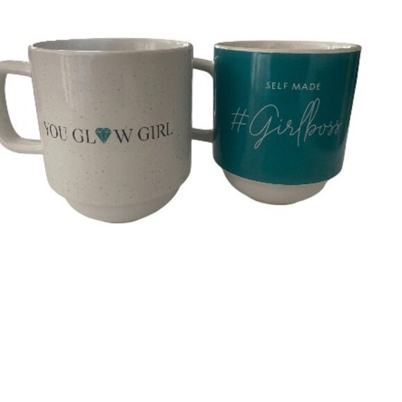 CARLY & ROSE 4-PCS MUG SET - Picture 1 of 4